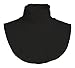 Jubilee Couture JC Womens Neck Dickey False Fake Turtleneck Neck Warmer Made in USA S to XL -Black,Small