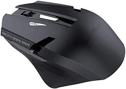 Wotmic Wireless Mouse,2.4G USB Wireless Mice Slim Wireless Mouse with Nano Receiver, Noiseless and Silent Click for PC, Laptop, Tablet, Computer, and Mac, Black