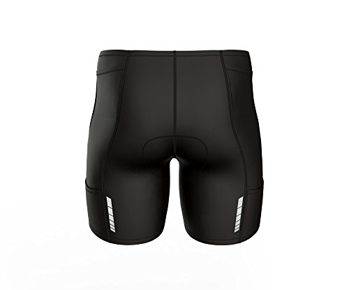 image for Sparx Sports Sparx Men`s Performance Tri Shorts 4 Pockets Black Compre