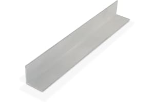 Outwater Industries Extruded Aluminum Angle Alu469-M Mill Finish 1''X 1''X 1/16'' Aluminum Angle Moulding 36 Inch Lengths (Pack of 4)