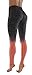 Vesi Star Women's Flexible Exercise Pants (Small, Black & Pink)
