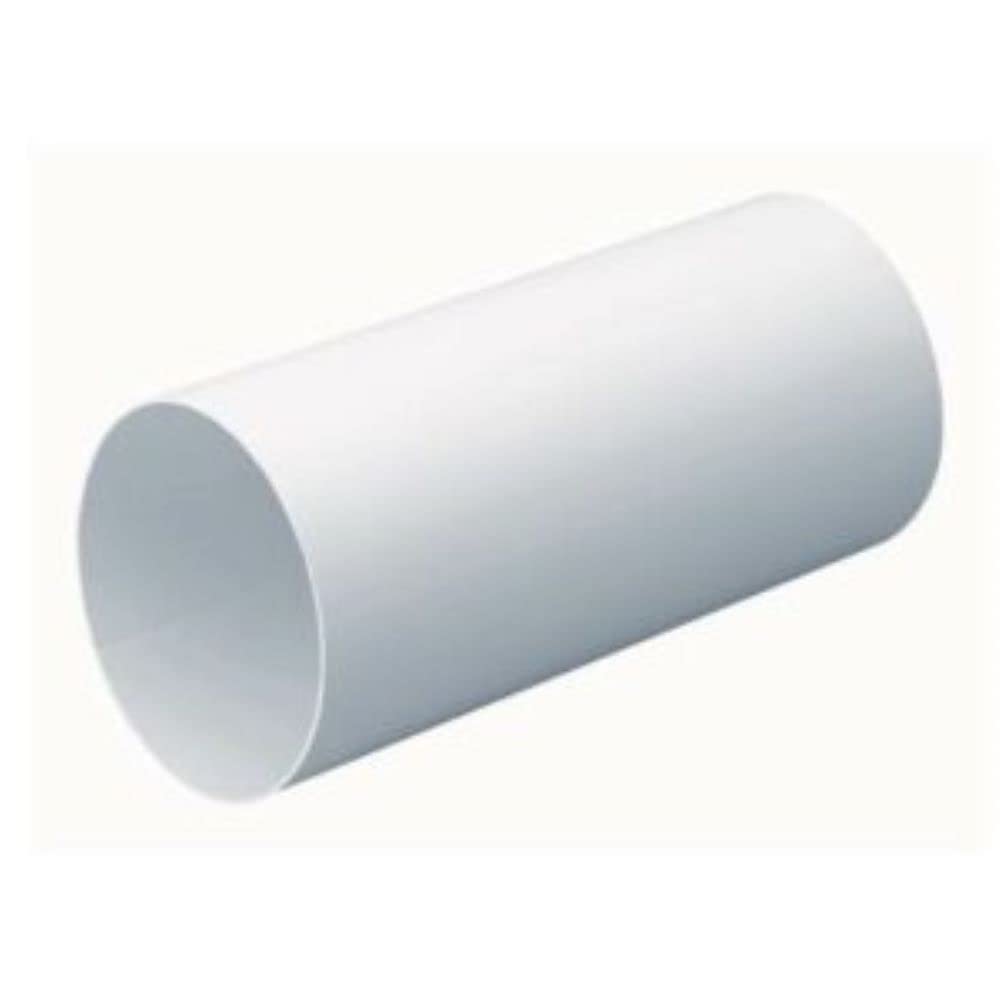 Brookvent Rigid PVC Duct - 100mm Round 1m Duct (Box of 12)