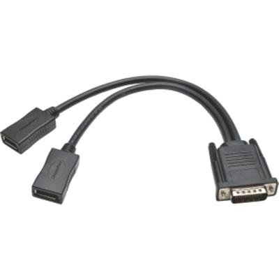 TRIPP LITE P576-001-DP 1-Feet DMS-59 to Dual Display Port Splitter Y Cable by Tripp Lite
