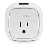 Wemo Insight WiFi Enabled Smart Plug, with Energy Monitoring, Works with Alexa (Discontinued by Manufacturer - Newer Version Available)