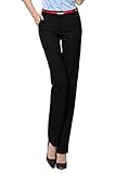 Women's Slim Straight Leg Stretch Casual Pants