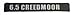 Sighthound Ballistics 6.5 Creedmoor Magazine Marking Band 4 pack