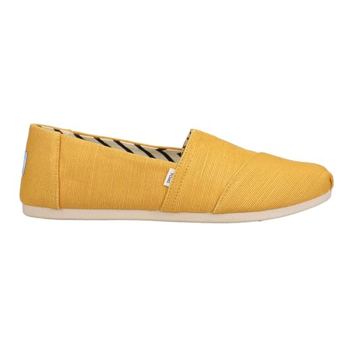 TOMS Women's Alpargata Loafer Flat, Golden Yellow