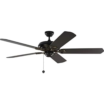 Monte Carlo 5yk60bk 60 Ceiling Fan With Pull Chain Matte Black