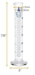 EISCO Graduated Cylinder, 50ml - Class A Tolerance