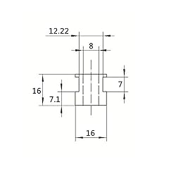 WINSINN GT2 Pulley 20 Teeth 8mm bore 6mm Width 20T