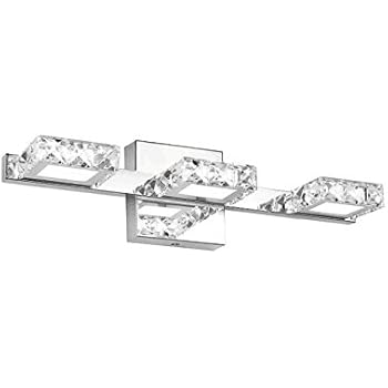 Amazon.com: LETSUN LED Mirror Light, 9W Crystal Bathroom ...
