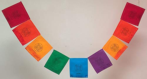 Sacred Elements prayer flags, Earth, Air, Fire, Water. All proceeds to families in Mexico.