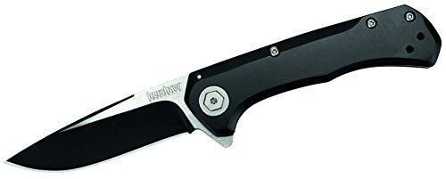 Kershaw Showtime Folding Pocket Knife (1955); Todd Rexford Design; 8Cr13MoV Steel Blade, SpeedSafe Assisted Open with Flipper, Reversible Deep Carry Clip; 3.7 oz., 3 In. Blade, 6.75 In. Overall Length