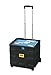School Smart Letter Size Folding File Cart with Handle, 11 x 11 x 12-7/8 Inches