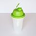 Tupperware Quick Shake 16 Ounce Hand-Held Blender Green and Chartreuse