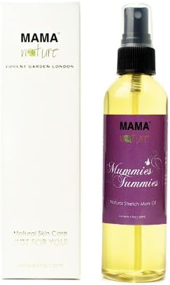 Mama Natureof London Mummies with Tummies Natural Stretch Mark Oil 120ml