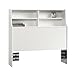 Sauder Beginnings Bookcase/Headboard, Twin, White