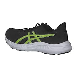 ASICS Men's Jolt 4 Sneaker, Black Lime, 7.5