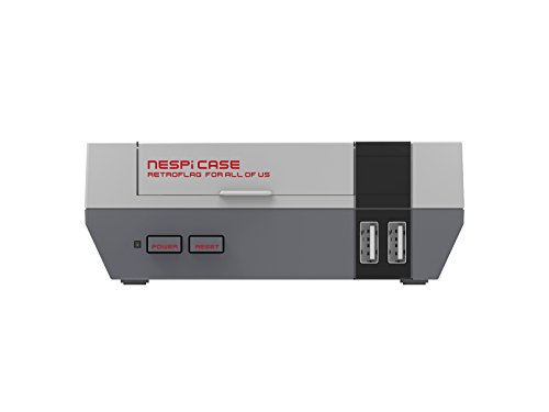 RETROFLAG NES CASE Functional Power and Reset Button NESPi Case for Raspberry Pi 3, 2 and B+