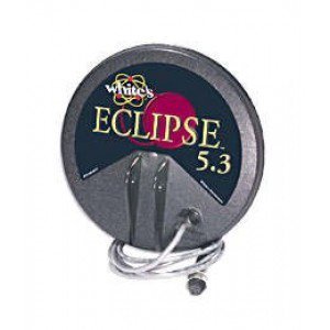 Whites Eclipse 5.3 (6x6) Search Coil for Spectra V3, DFX, MXT, and M6 Metal Detectors.