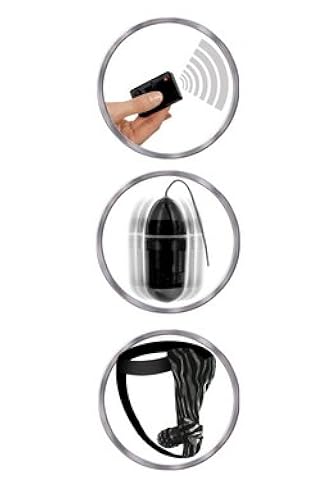 vibrate then ring Crotchless Vibrating Panties with Pleasure Beads /M – PinkCherry