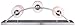 CANARM LTD. IVL370A03BPT Hampton 3 Bulb Vanity Light, Brushed Pewter