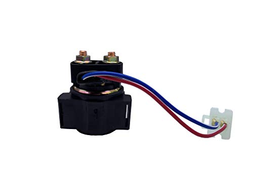Hity Motor Starter & Relay Solenoid Fits YAMAHA WARRIOR 350 YFM350 1987-2004 MOTO-4 350 YFM350 1987-1995 KODIAK 400 YFM400 1993-1998 TERRA PRO 350 YFP350U 1988 BIG BEAR 350 YFM350U 2X4 1996-1999 ATV