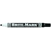 BRITE-MARK Medium Tip Paint Marker, Black, Model: 84002, Tools &amp; Hardware store