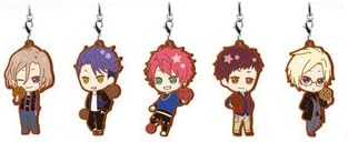 Amazon 一番くじ ａ３ 旗揚げ公演 F賞 花咲くラバーストラップ 秋組 5種 アニメ 萌えグッズ 通販