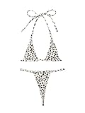 WDIRARA Women's Dalmatian All Over Print Halter