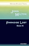 Oxford Student Texts: John Milton: Paradise Lost: Bk. 9 cover
