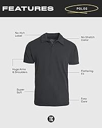 True Classic Polo Shirts for Men, Premium Fitted