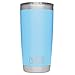 YETI Rambler 20 oz Tumbler, Stainless Steel, Vacuum Insulated with MagSlider Lid, Sky Blue