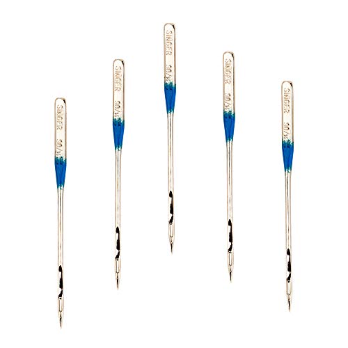SINGER 04714 Size 90/14 Universal Machine Quilting Needles, 5Count
