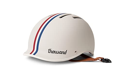 Thousand Heritage Fahrradhelm Erwachsene – Unisex, belüfteter Fahrradhelm mit PopLock Diebstahlschutz – Ideal für Fahrrad & Skateboard – Herren & Dame