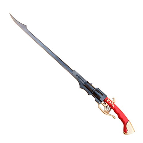 Mtxc Final Fantasy XIV Cosplay Gaius Van Baelsar Prop Gun Red - Image 3