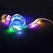 Apexpower Light Up Led Shoelaces for Night Running, Party with 3 different flashing mode (5 color)