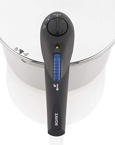 Zavor ZPot 6.3 Quart 15-PSI Pressure Cooker - Polished Stainless Steel (ZCWSP02)