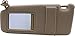 Left Driver Side Sun Visor Fit for 2007 2008 2009 2010 2011 Toyota Camry Without Sunroof and Light-Beige