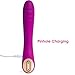 SVAKOM Becky Sex Toy G-Spot Vibrator with Ridged Motor Tip for Women， 5-Speed Massagers Rechargeable for Couples,Purple/Plum Red …