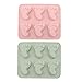 Zittop 1Pcs Baby Footprint Molds Foot Step Silicone Fondant Molds for Baby Shower Birthday Cake Decoration Candy Chocolate Cupcake Topper Decorating