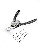 Precision Quick Switch Internal/External Convertible Snap Ring Pliers | ARES 70095 | 8 Interchangeable Tips with Effective Range 5/16