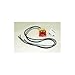 Cando 10-5382 Green/Blue/Black Low-Powder Exercise Tubing PEP Pack, Moderate Resistance