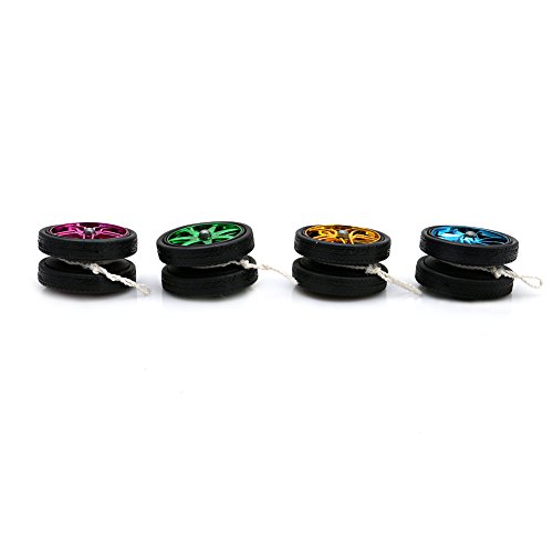 Wheel Shape Yo-Yo, (Color May Vary) by Delight eShop
