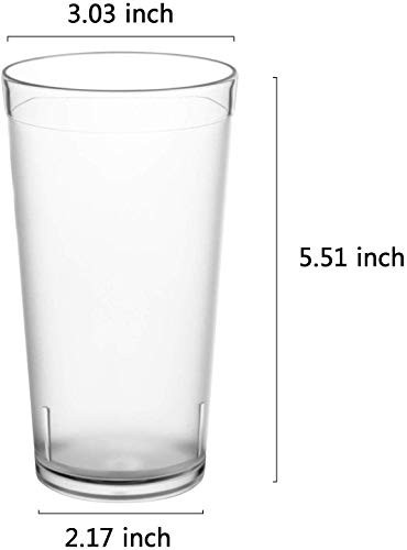 2 PEMOTech+Restaurant+Unbreakable+Dishwasher+Glassware