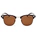 Joopin Semi Rimless Polarized Sunglasses Women Men Retro Brand Sun Glasses