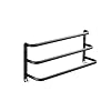 Badkamerruimte aluminium handdoekenrek handdoekstang zwart Nordic badkamer hangende stang hangende handdoekenrek…
