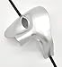 Mens Masquerade Mask Phantom of The Opera Mask Venetian Half Face Mask Halloween Costumes (Silver)