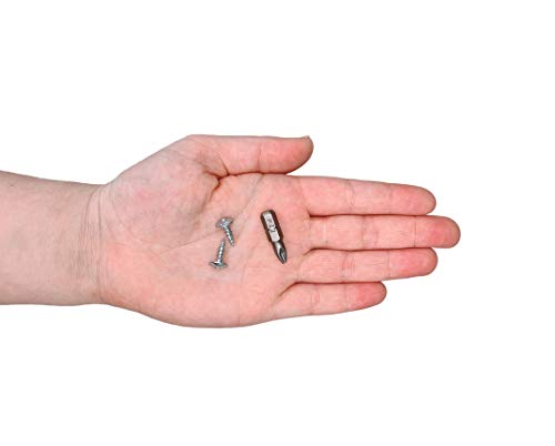 Marcopol (2000 Stück) Verzinkter Stahl 4,0 x 12 mm Holzschrauben, Metallschrauben, modifizierter Halsspannkopf… – Bild 6