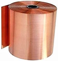 Amazon Com Tong Gu 0 1x1m Pure Copper Foil Metal Copper Sheet Plate Guillotine Cut Material Two 0 02 0 05mm Thickness 0 05mm Arts Crafts Sewing